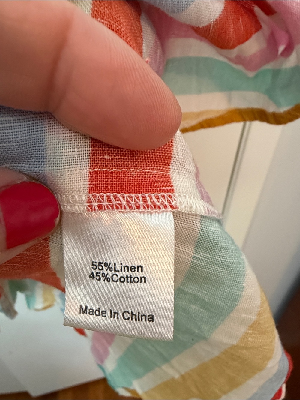 Tuckernuck Multicolor Striped Linen + Cotton Button-Up Shirt Dress - Picture 3 of 14
